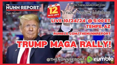 SPECIAL– 5pm ET - LIVE Trump MAGA Rally – Tempe, AZ