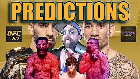 UFC 308 PREDICTIONS | Ilia Topuria vs Max Holloway | Chimaev vs Whittaker | MAIN CARD ONLY! #ufc308