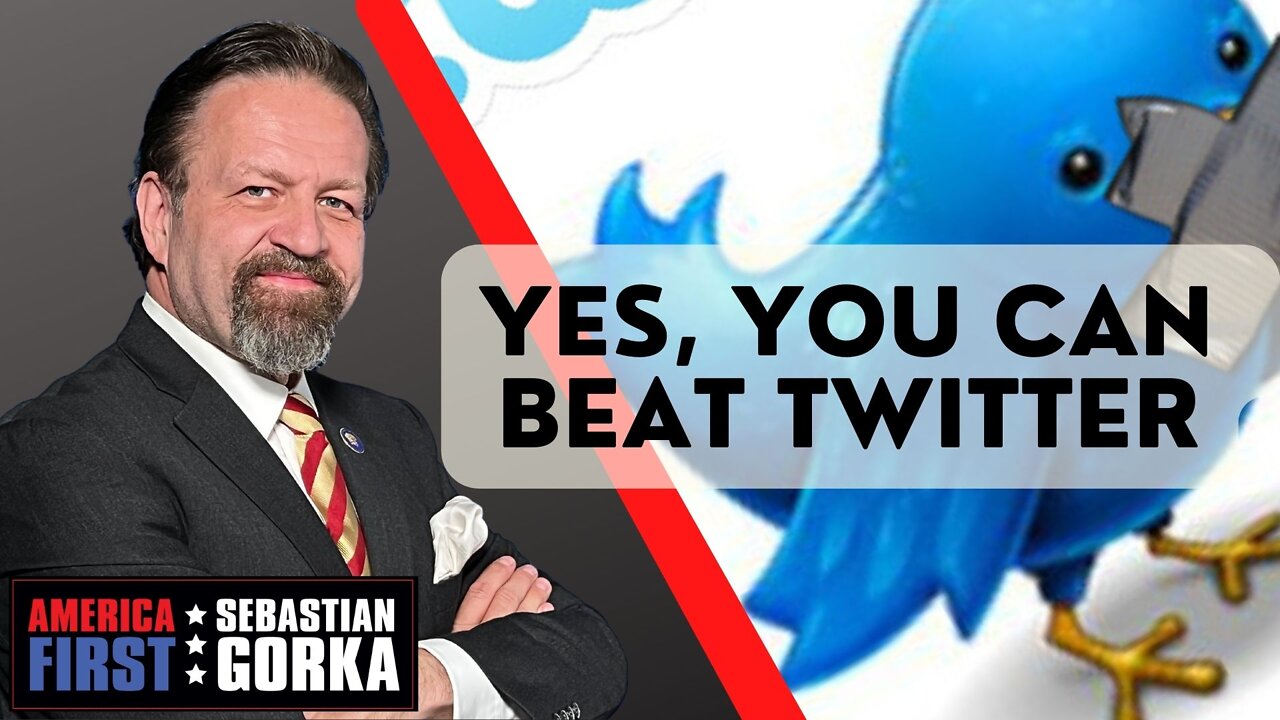 Yes, you can beat Twitter. James Lawrence with Sebastian Gorka on AMERICA First