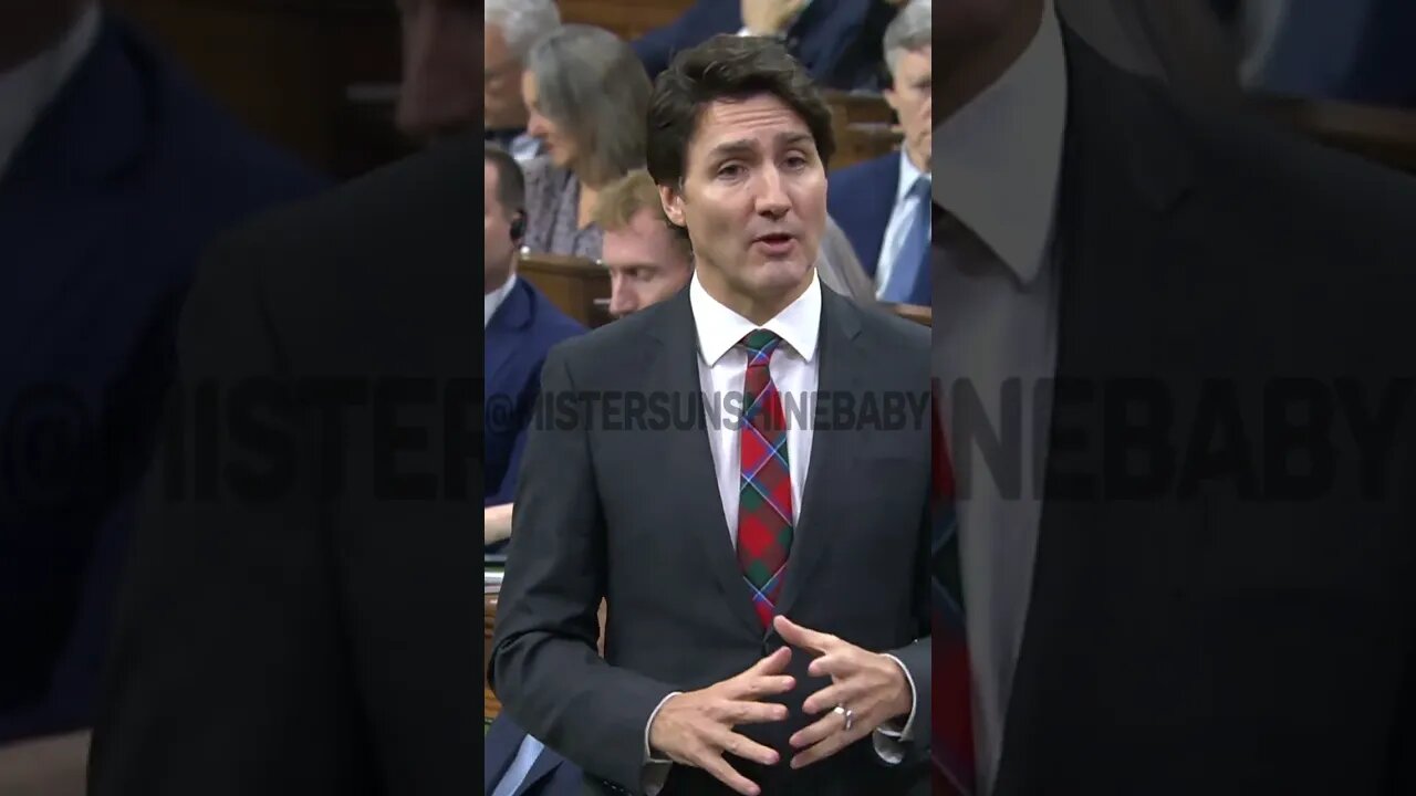 Trudeau Looks Like A Tool During Gun Debate #shorts