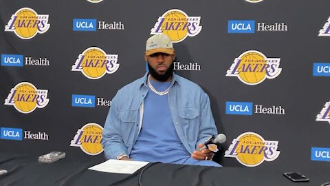 LeBron James said he feels “a little sore” and admitted having a “not again feeling”