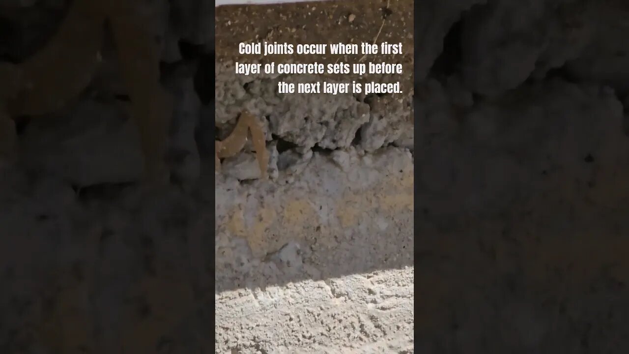 Identifying and Addressing Cold Joints in Foundation Walls - Home Inspector Dan