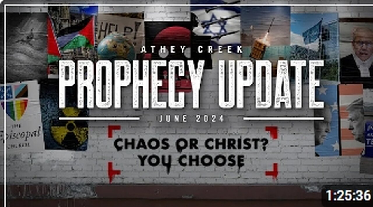 Prophecy Update _ June 2024 _ Chaos or Christ_ You Choose. - Brett Meador