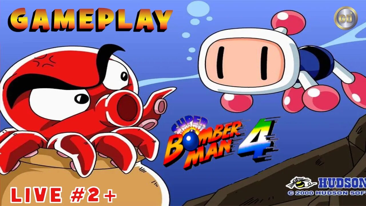 [🔴Live] Super Bomberman 4 GamePlay #2+