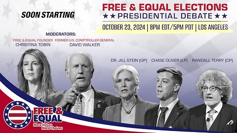 Free & Equal 2024 Presidential Debate: The Voices America Needs to Hear