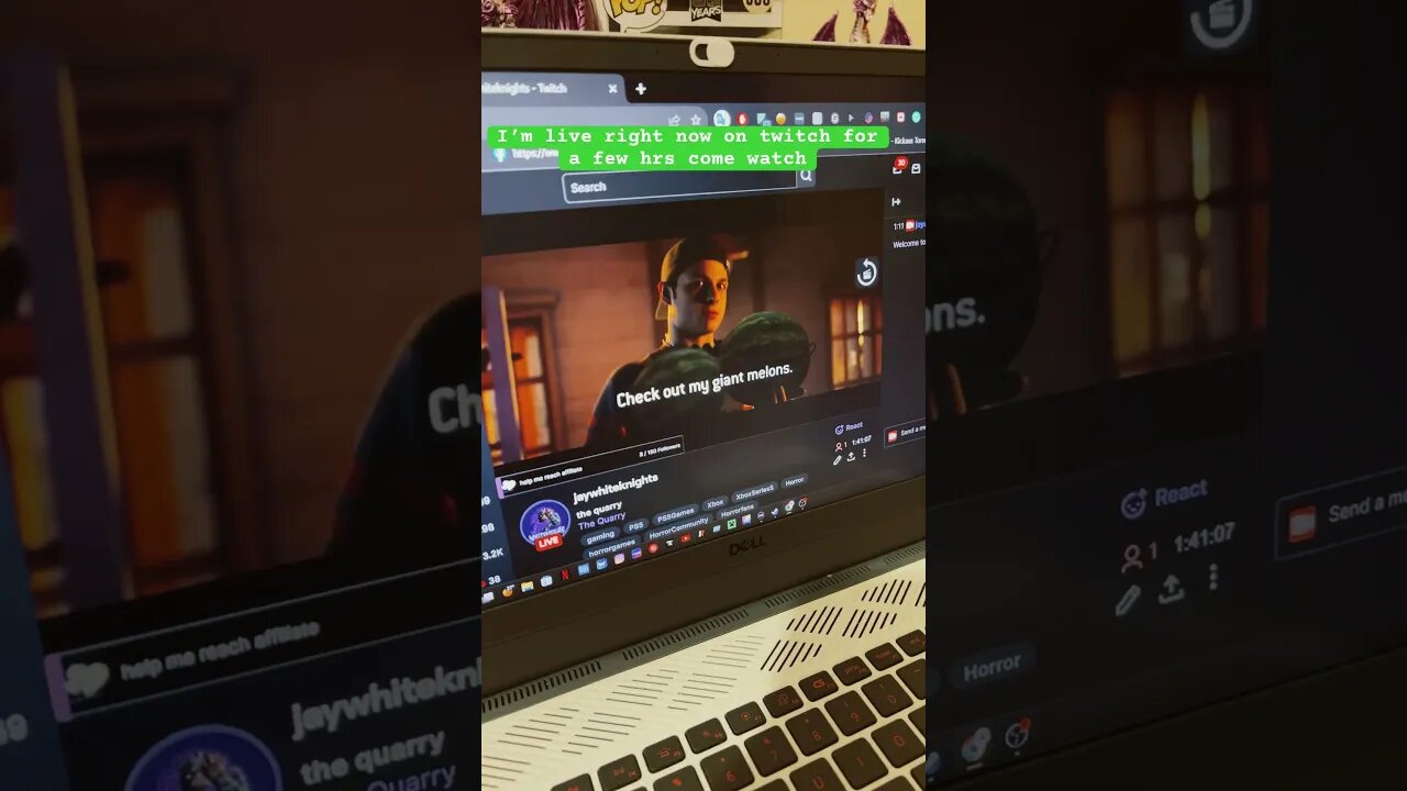 I’m live right now twitch.tv/Jaywhiteknights gonna be live for a few hrs