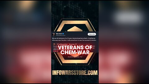 Veterans in Satan's War on God's Creation - Alex Jones on X
