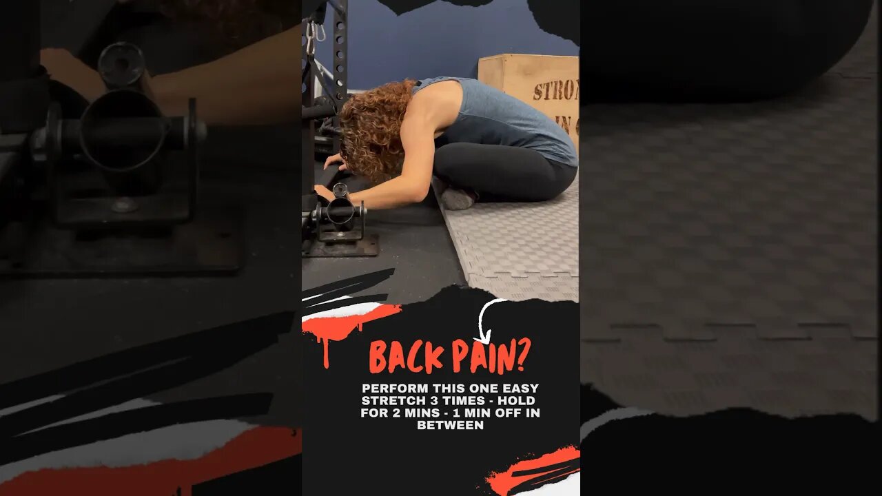 Back Pain? Try this One Easy Stretch for Relief! - Dr. Wil & Dr. K #backpainrelief