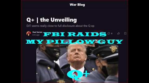 MY PILLOW GUY MIKE LINDELL RAIDED BY FBI AS THEY SEIZE HIS SMART PHONE~!