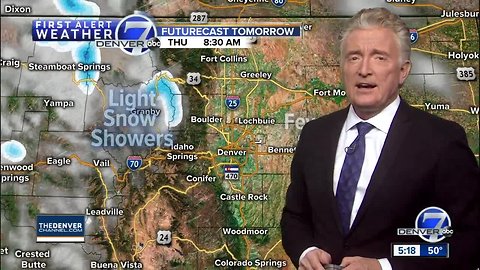 Wednesday evening forecast