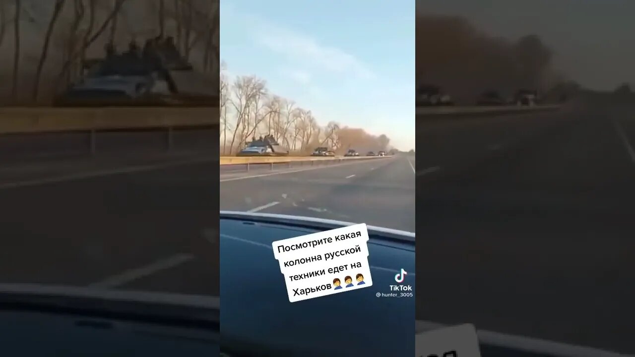 ★★★ HUGE Russian Column preparing to assault Kharkov