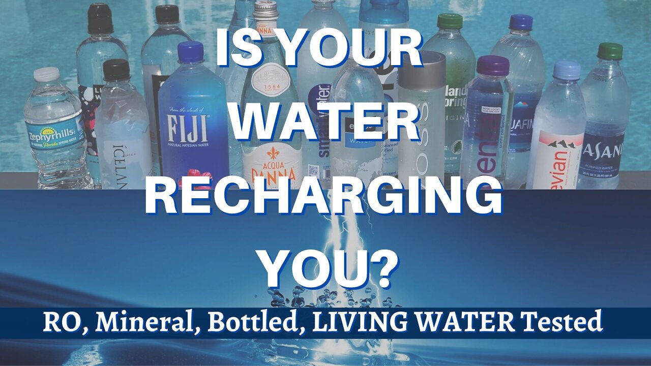 FORGET THE MARKETING! Comparing pH, ORP, Ionization of the TOP "HEALTHY" Waters Out There