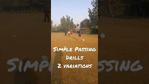 Passing and Receiving #ytshorts #indianfootball #practice #technical #passing #hardwork #soccer