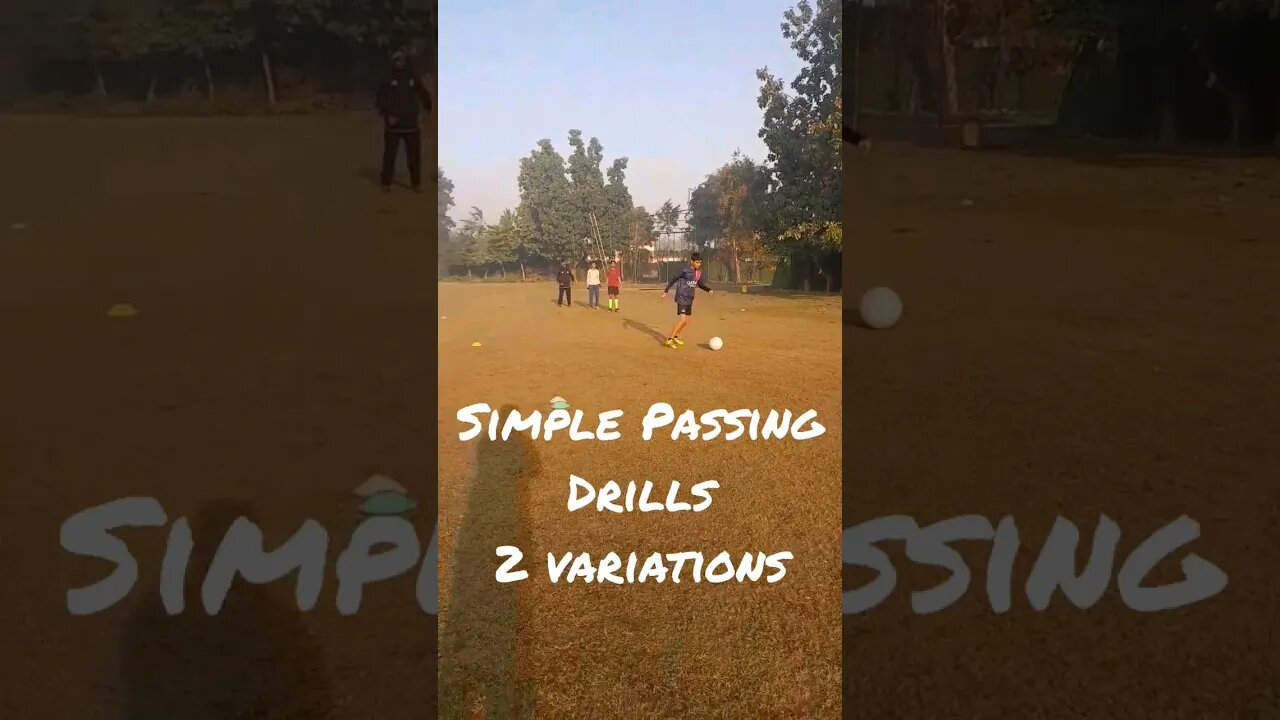 Passing and Receiving #ytshorts #indianfootball #practice #technical #passing #hardwork #soccer