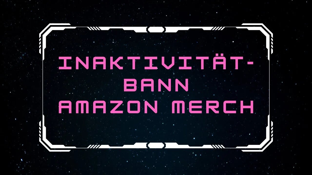 Inaktiv auf Amazon Merch on Demand? - Amazon wird dich bannen!