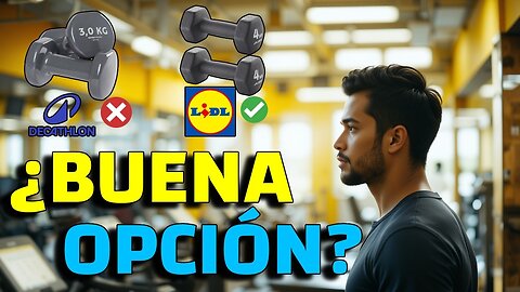 Mancuernas del LIDL🏋️‍♂️ ¿MERECE LA PENA?