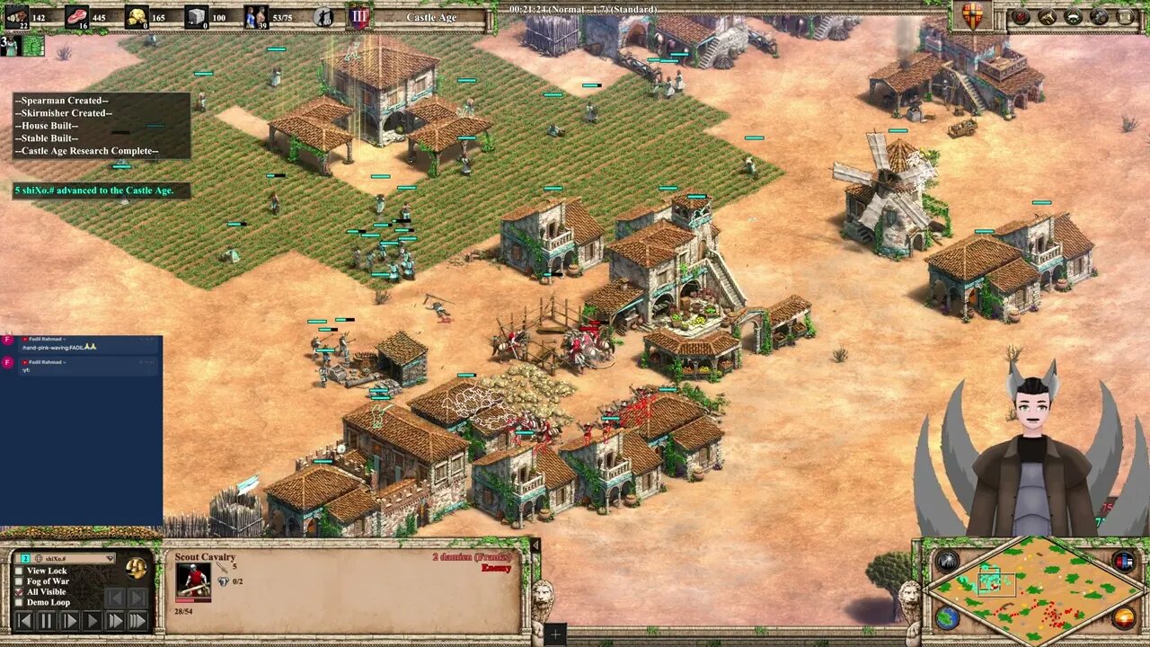 Damien (Franks) vs shiXo (Byzantines) || Age of Empires 2: Definitive Edition Replay