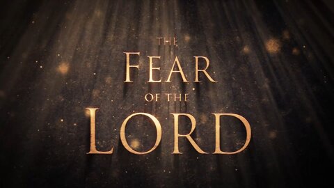 The Fear Of The Lord (lesson 8)