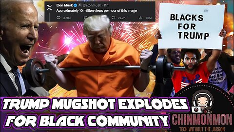 Trump Mugshot EXPLODES For BLACK Community