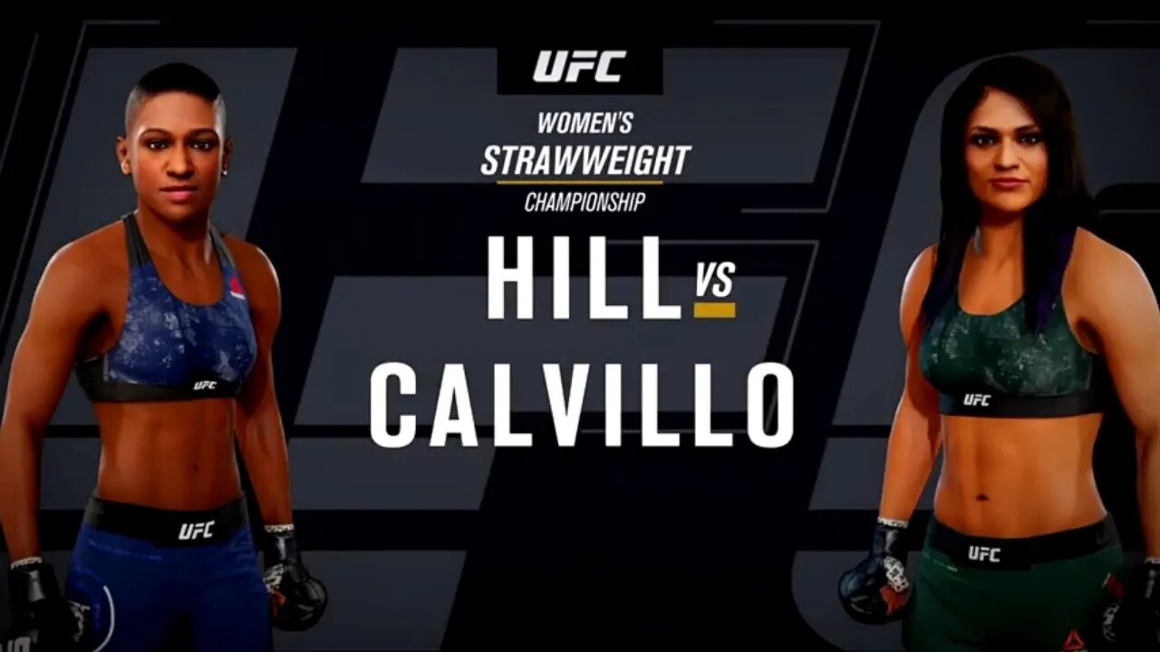 EA Sports UFC 3 Gameplay Cynthia Calvillo vs Angela Hill