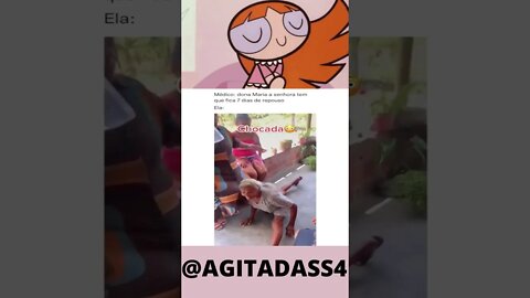 Meu VídeoMÉDICO DONA MARIA A SENHORA TEM QUE FICAR 7 DIAS DE REPOUSO
