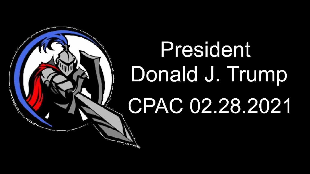 President Trump At CPAC, February 2021