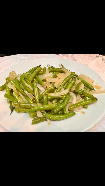 The Easiest Green Beans