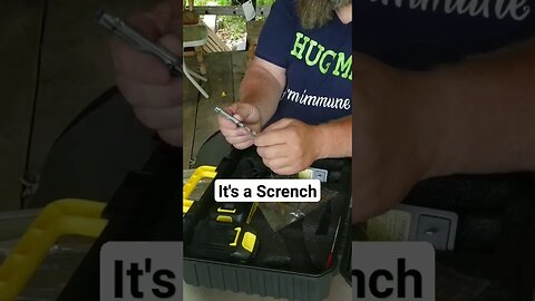 What is a Scrench? #chainsaw #chainsawtool