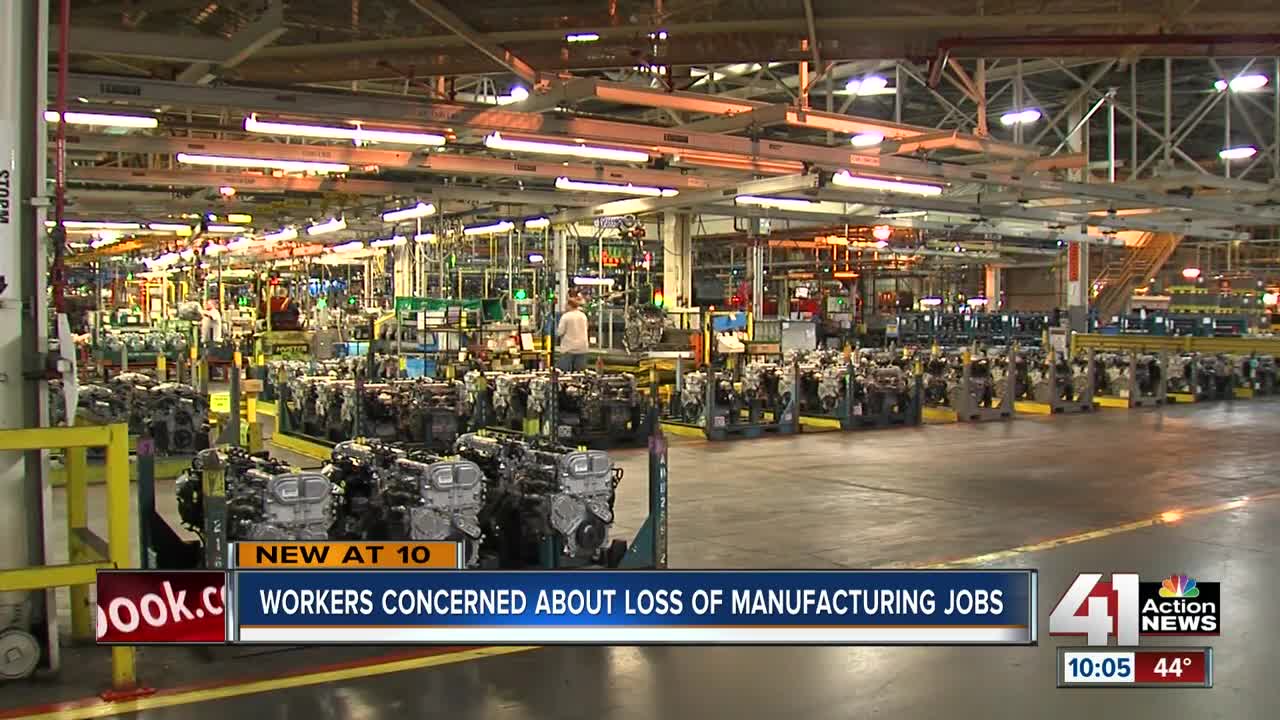 Report: 1,900 manufacturing jobs lost in KC metro this year