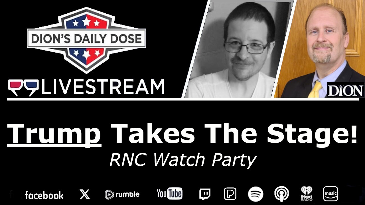 Trump At RNC: Speech Watch Party: Face to Face w Dion & Shawn 2024