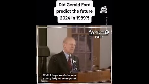 President Ford predicted Kamala Harris