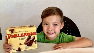 First Time Trying Toblerone Ice Cream