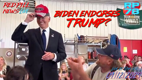 Biden Receives Standing Ovation In Shanksville On Red Pill News Live