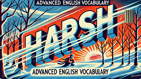 Vocabulary and Pronunciation "HARSH" Advanced English