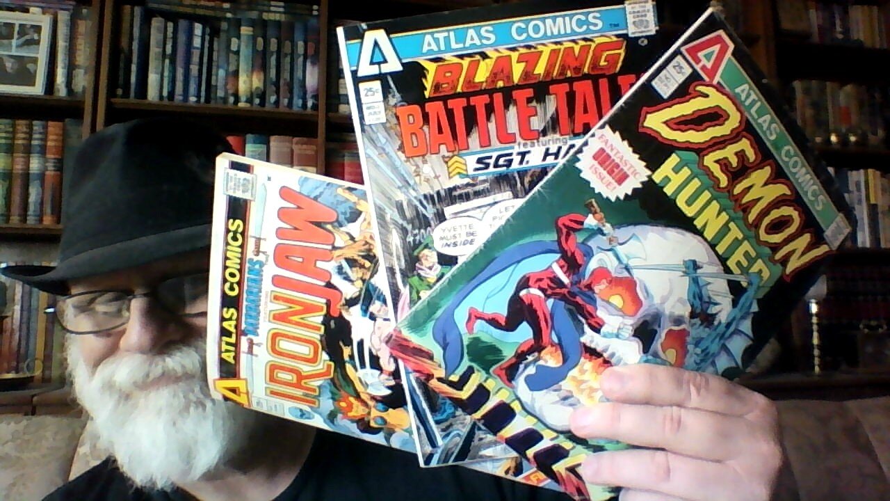 1975 Barbarians, Blazing Battles, Demon Hunters Atlas Comics Group