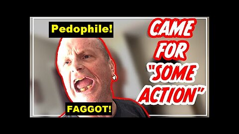 Pedophile Faggot Child Rapist Psychopath Meets Boy In The Shower! Caught!