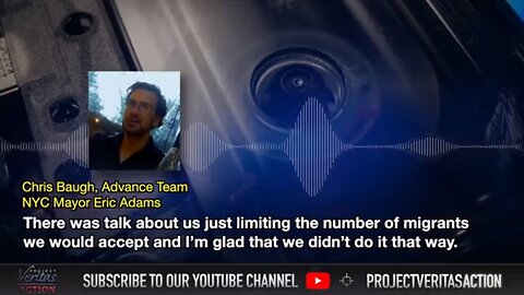 Project Veritas shows Eric Adams Top Aide Admits Abbott Busing Illegals to NYC Has Proven Effective