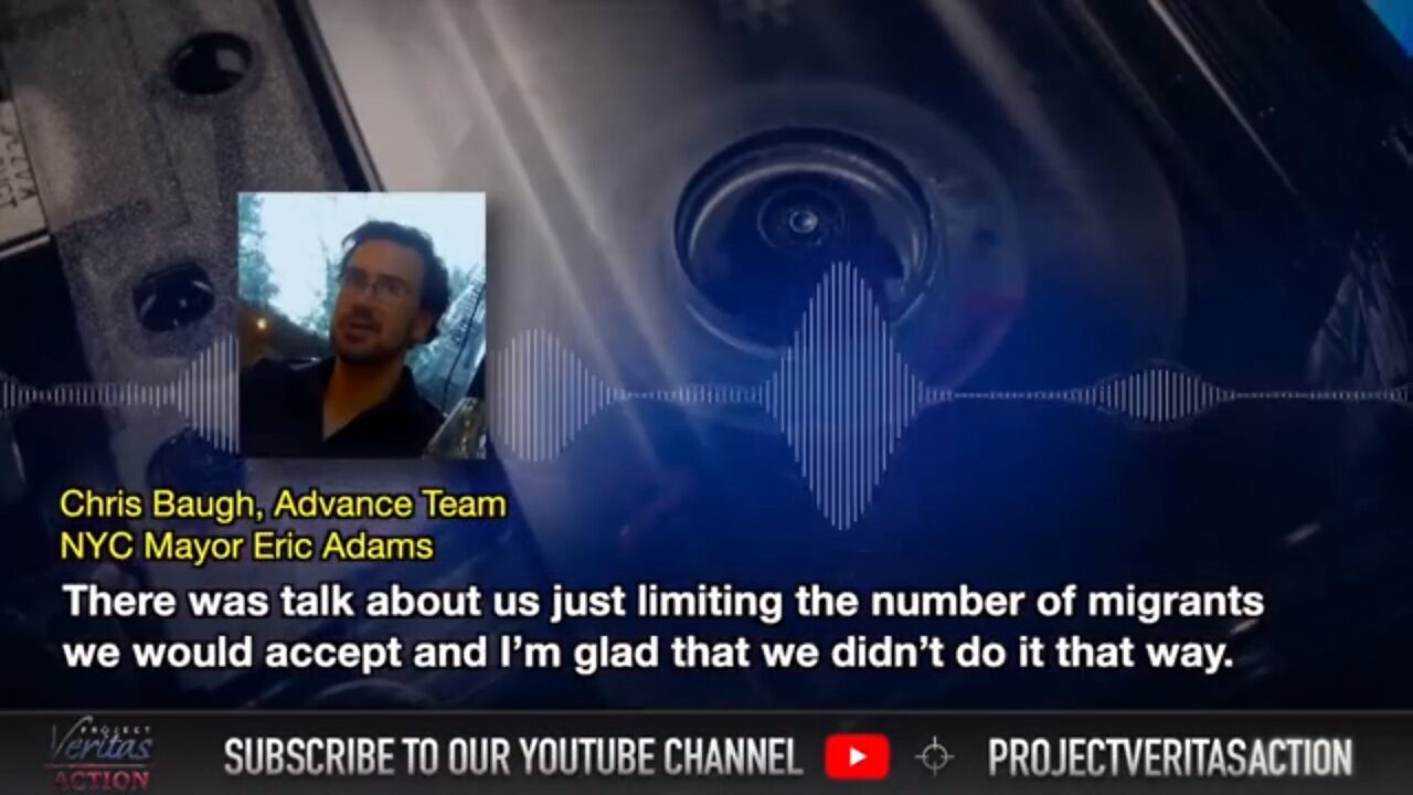 Project Veritas shows Eric Adams Top Aide Admits Abbott Busing Illegals to NYC Has Proven Effective