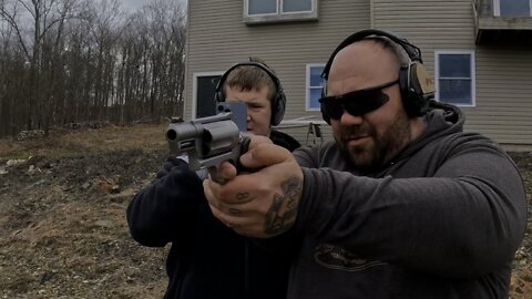 Taurus Public Defender revolver with Dragons Breath shells!