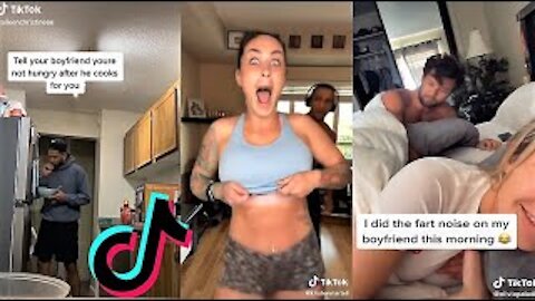 Pranking My Boyfriend Tiktok Compilation