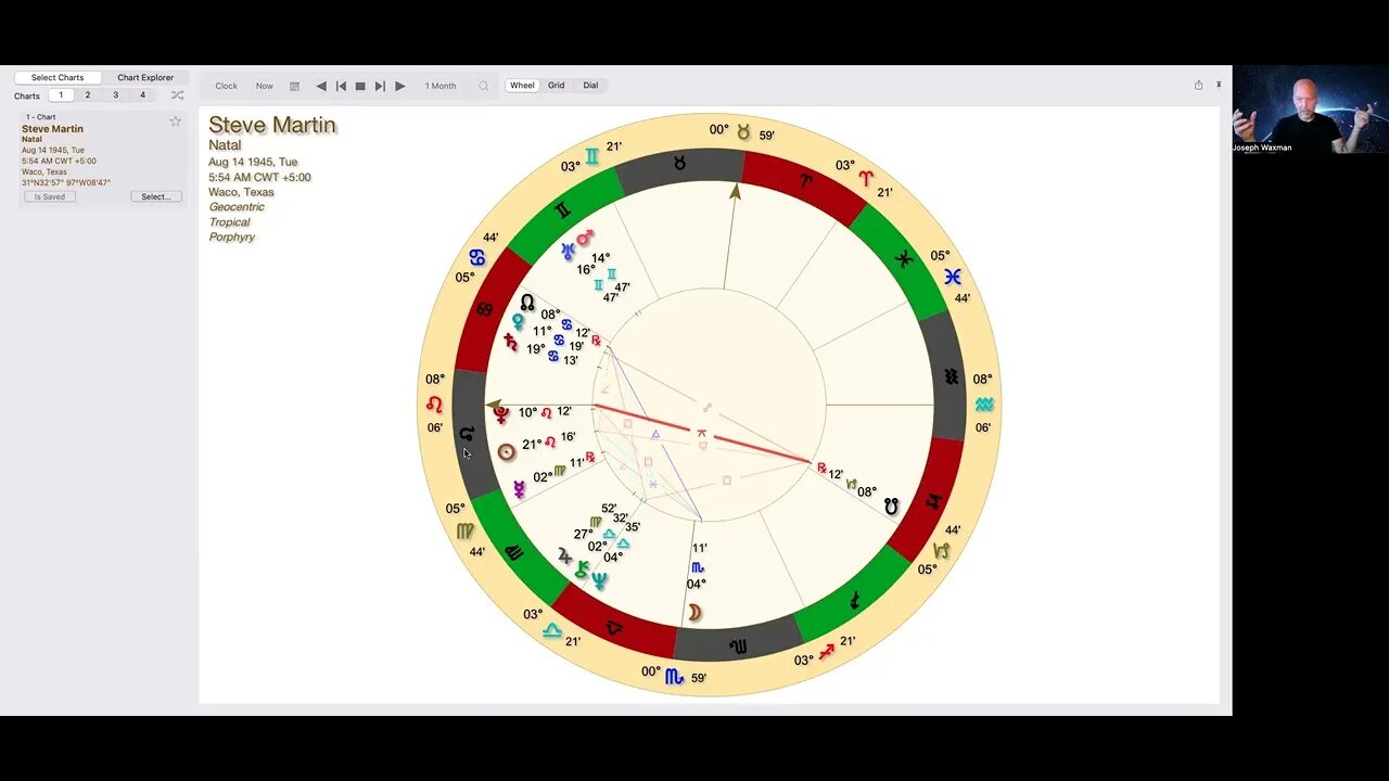 Steve Martin Astrology