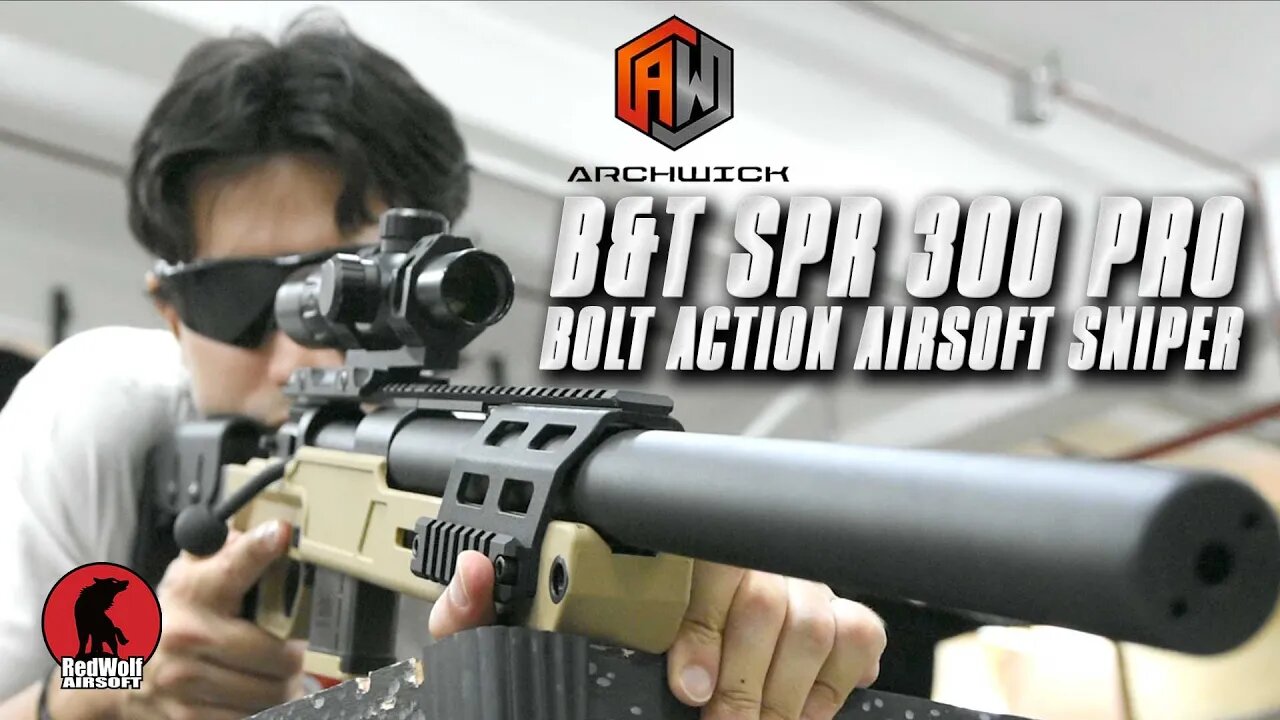THE SILENT SNIPER - Archwick Airsoft B&T SPR 300 Pro | RedWolf Airsoft