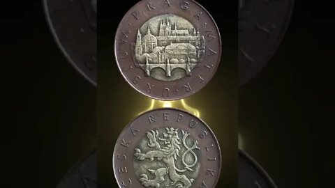 Czech Republic 50 Korun 1993.#shorts #coinnotesz