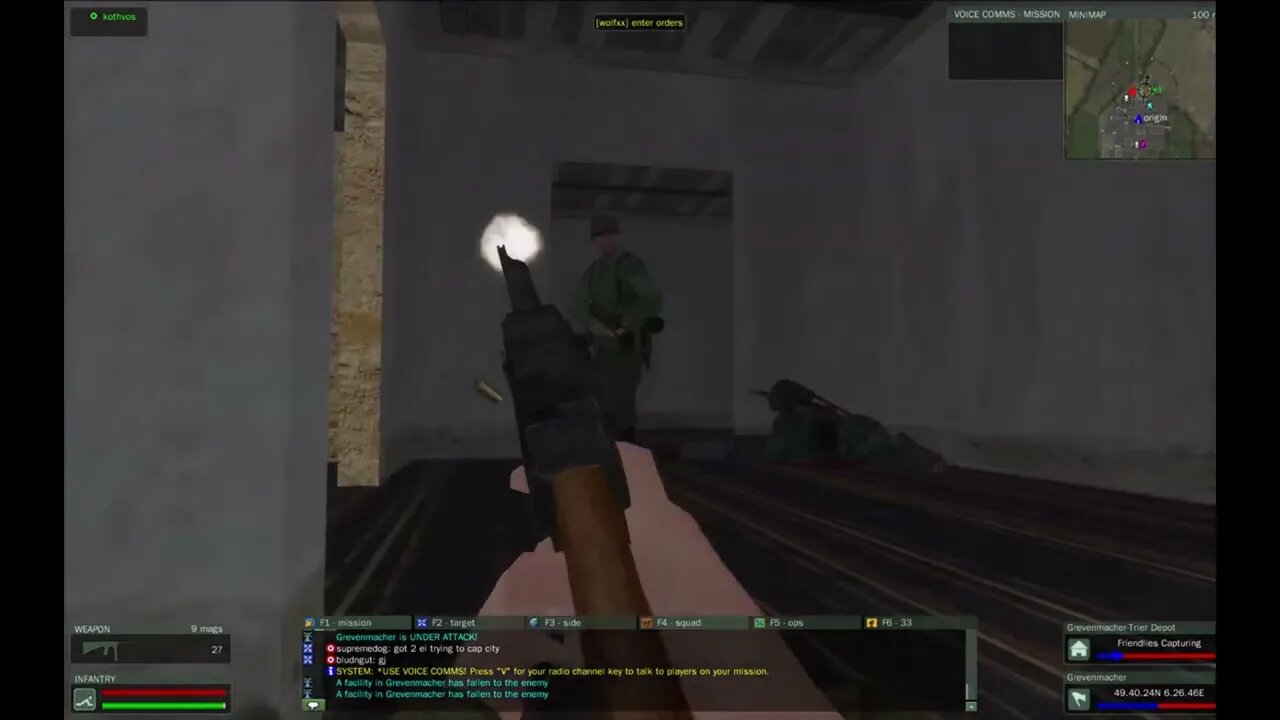 Lone CP Rush! WW2 Online-set to music