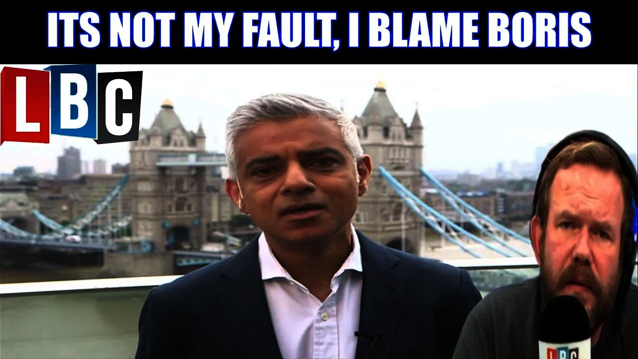 Sadiq Khan Ridiculed On LBC For His Anti Democratic Brexit Meddling & Consistent Failures