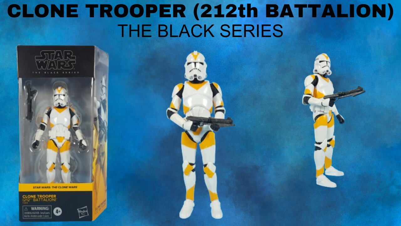 Star Wars Clone Trooper (212th Battalion) The Black Series