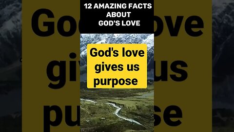 God's love gives purpose #shortsvideo #religion #mindfulness #viral #innerpeace