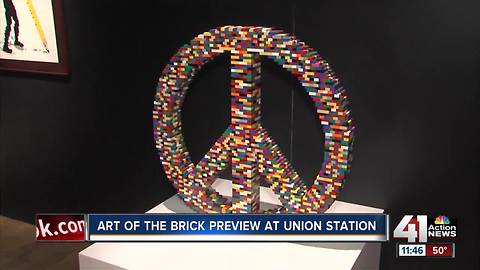 ‘The Art of the Brick’ Lego exhibit opens at Union Station