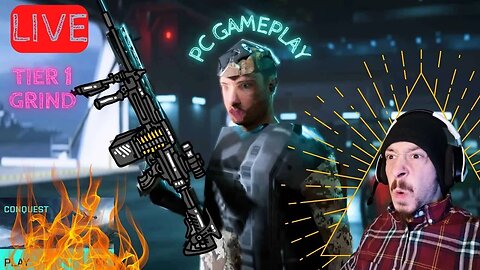 ☠️Battlefield 2042 PC 🩸 Conquest - Tier 1 grind☠️