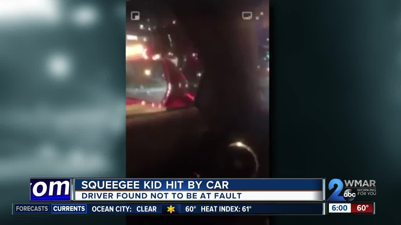 'Squeegee kid' injured after being hit by car in Baltimore